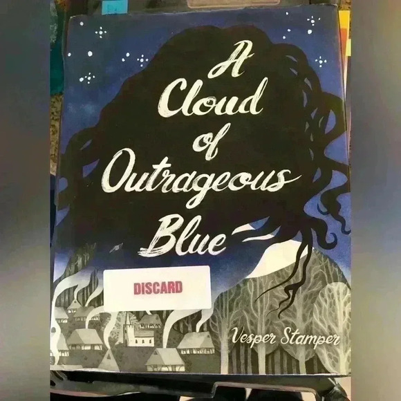 A Cloud of Outrageous Blue Hard Cover Book with sleeve - Picture 1 of 5